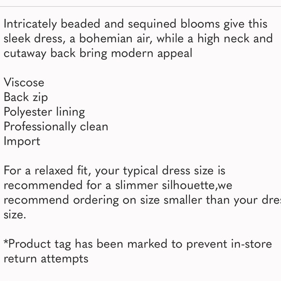 NWT BHLDN Marnie Dress Size Medium - Picture 3 of 15